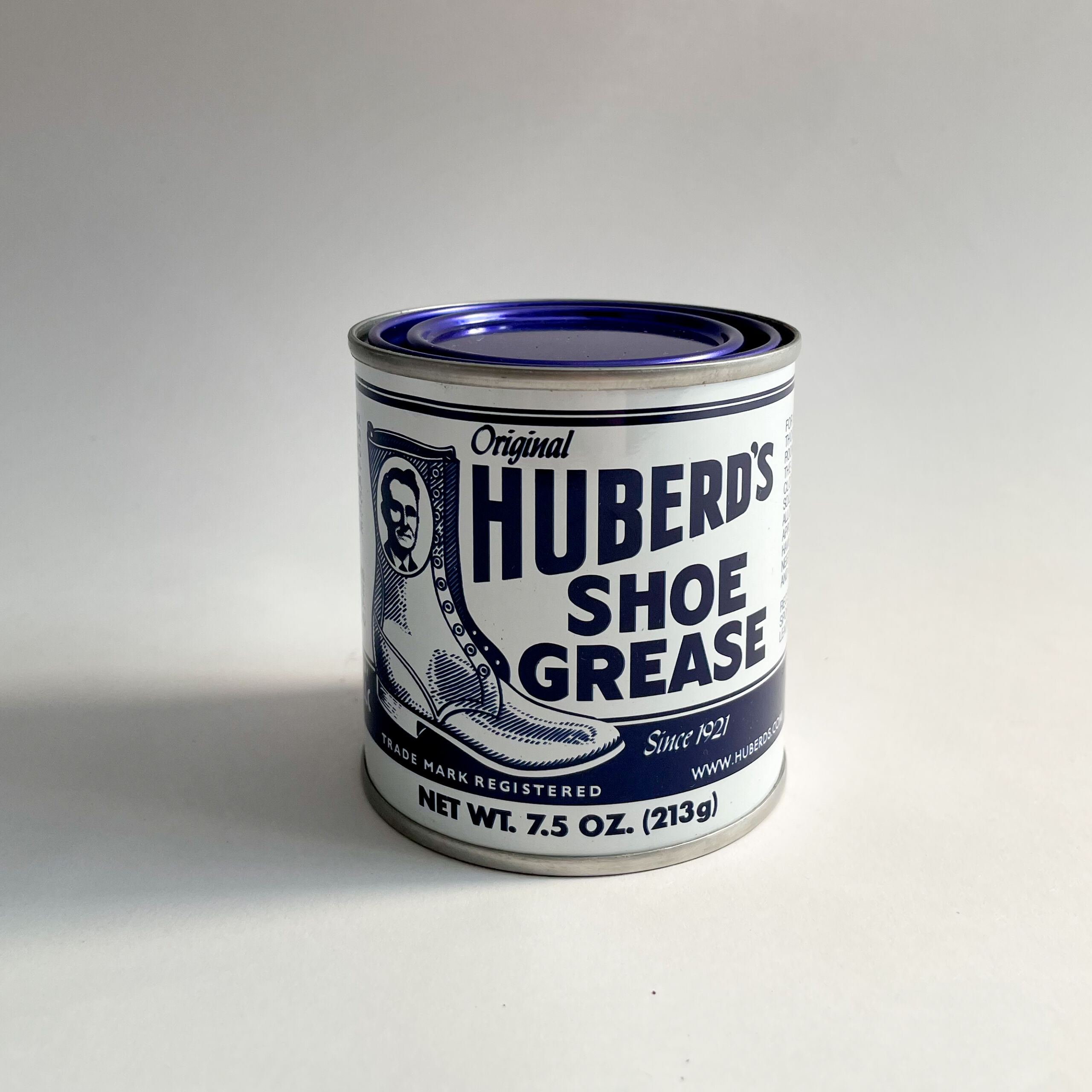 Huberd's Shoe Grease on a white background (front)